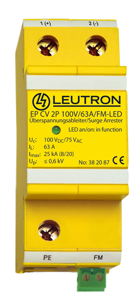 EP CV 2P 100V/63A/FM-LED